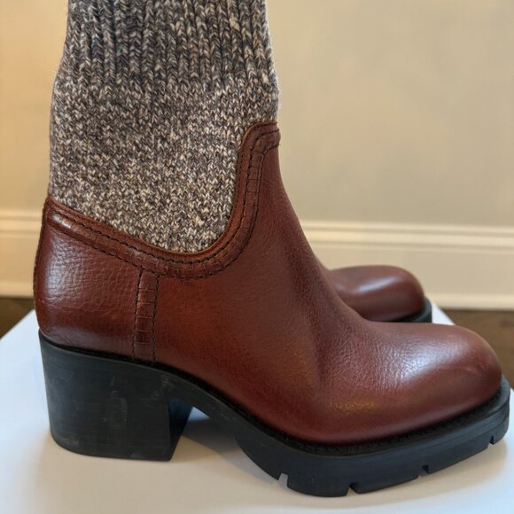 Chloe Brown Neva Ankle Boots Size EU 37.5 - Picture 8 of 14